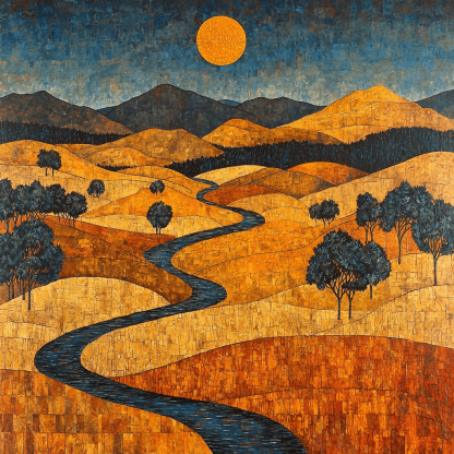 Nandalal Bose Inspired Rural Resonance Paint By Numbers Kits