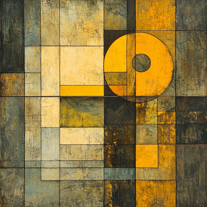 Paul Klee Inspired Symphony Of Light And Shadow Painting By Numbers Kit