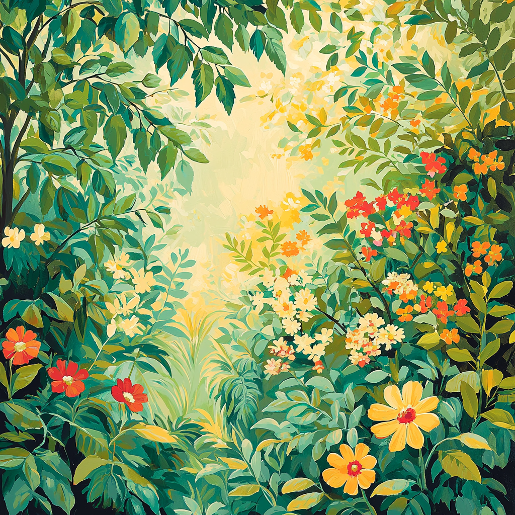 Leonardo Da Vinci Inspired Mystical Garden Study DIY Paint By Numbers