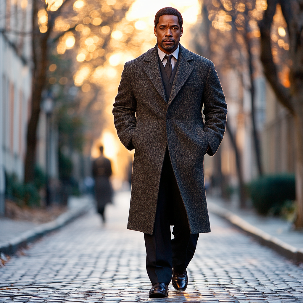 Denzel Washington: Streets Of Steadfast Resolve DIY paint by numbers