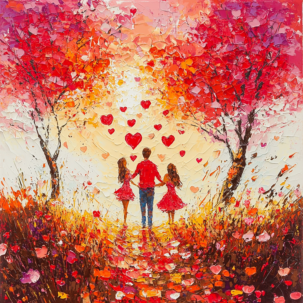 Hearts Full Of Joy Paint By Number