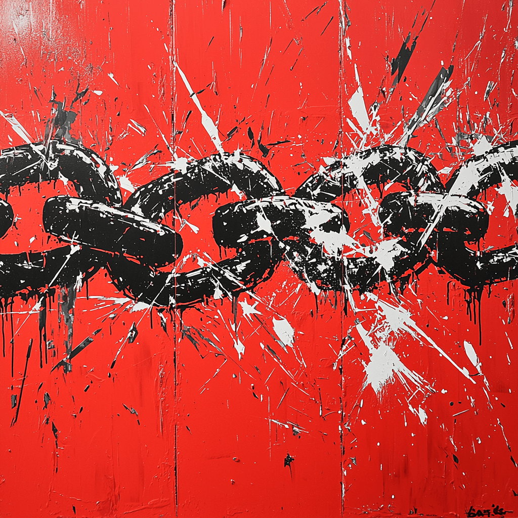 Banksy Inspired Reflections On Freedom Paint By Numbers Kits