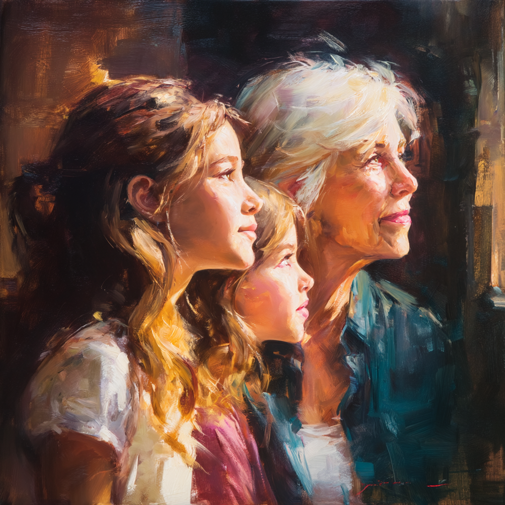 Portrait Of A Legacy Number Painting