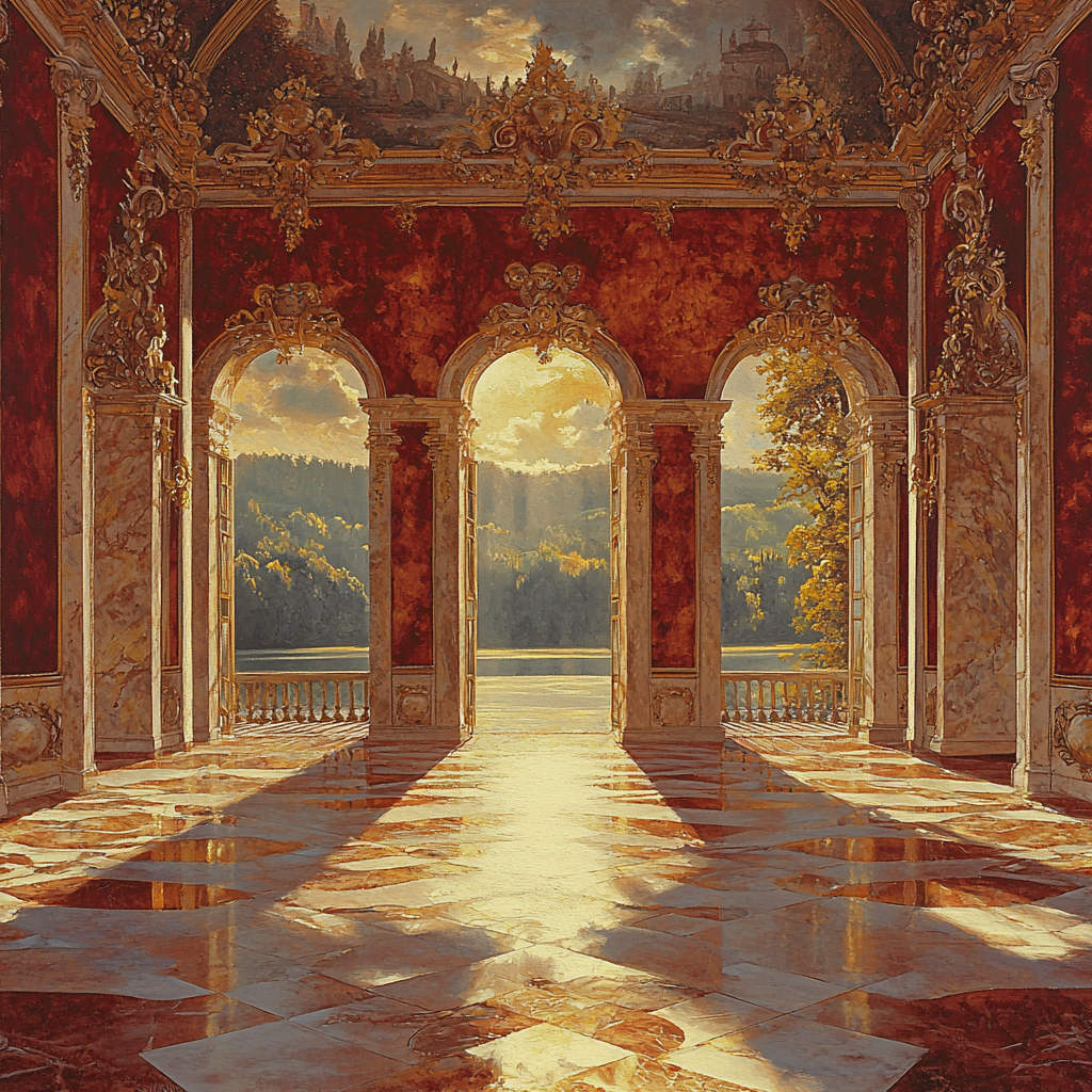Caravaggio Inspired Crimson Reflections Numbered Painting Kits