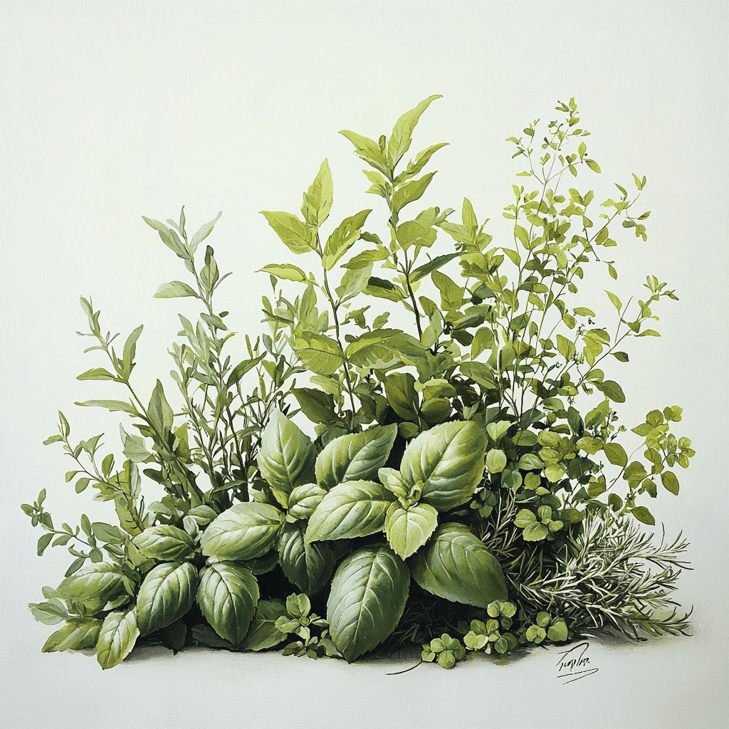 Leonardo Da Vinci Inspired Nature's Abundance Numbered Painting Kits