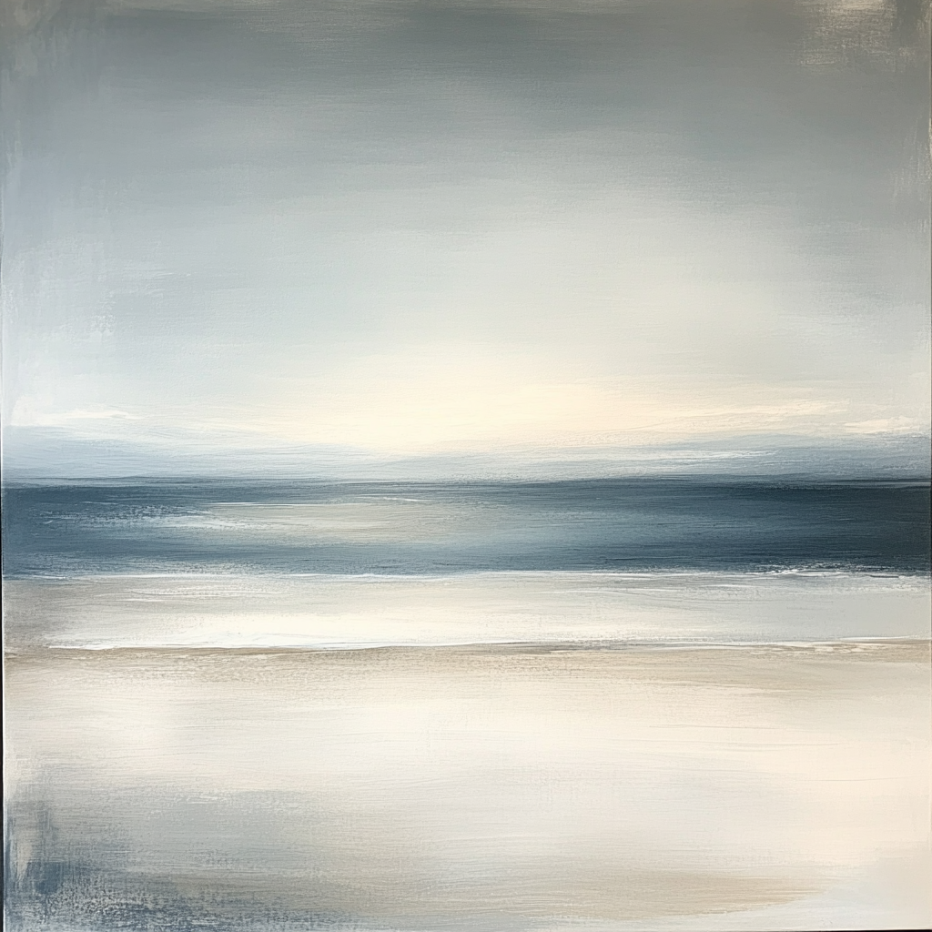 Mark Rothko Inspired Winter Solace paint by color