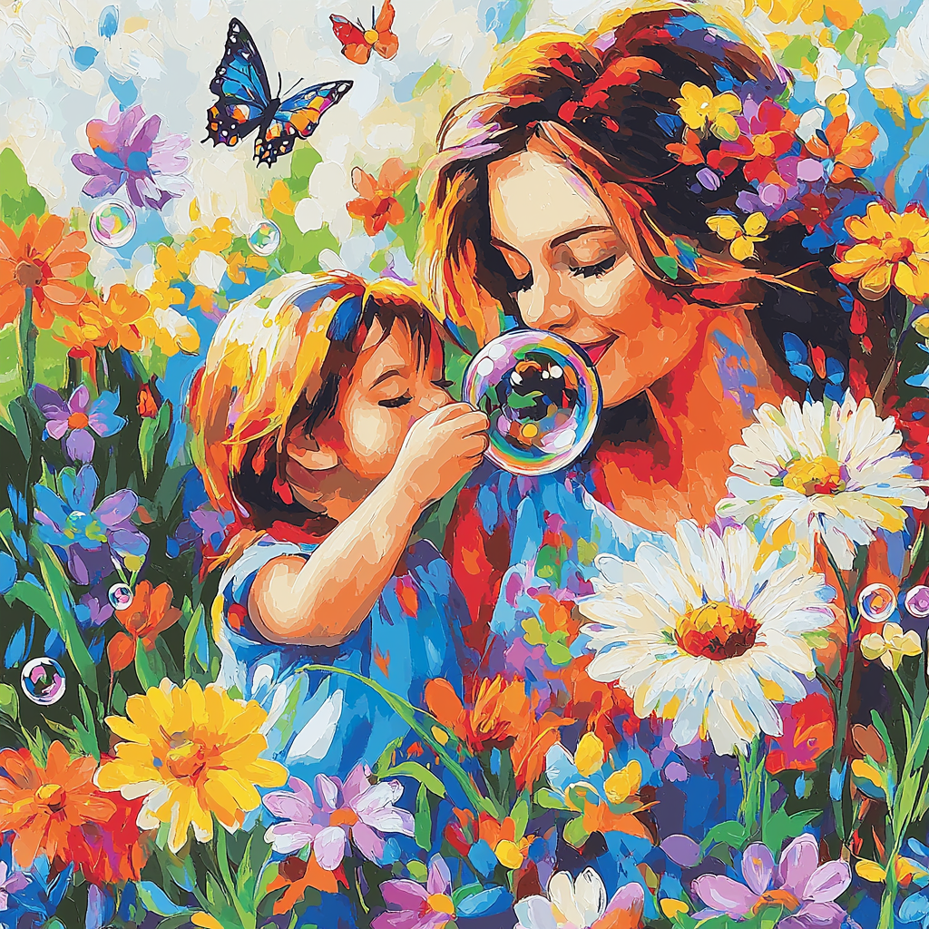 Happy Moments Together DIY Paint By Numbers