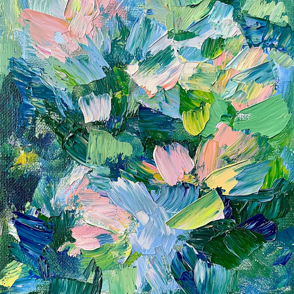 Paul Cézanne Inspired Fragments Of Nature DIY Paint By Numbers