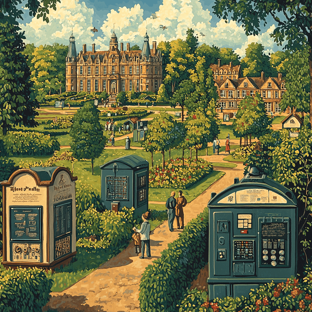 Bletchley Park - Milton Keynes, England DIY Paint By Numbers