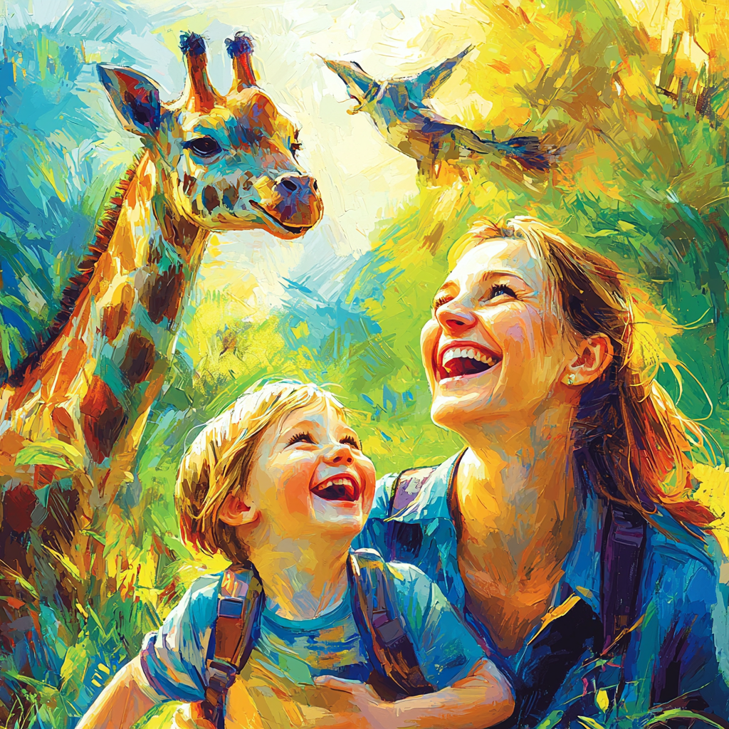 Mommy And Me: A Perfect Day Painting By Numbers Kit