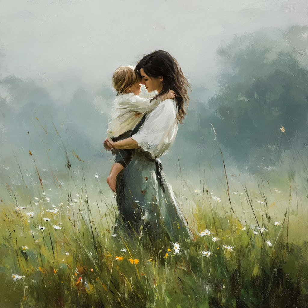 Morning Dew Hugs Paint By Numbers