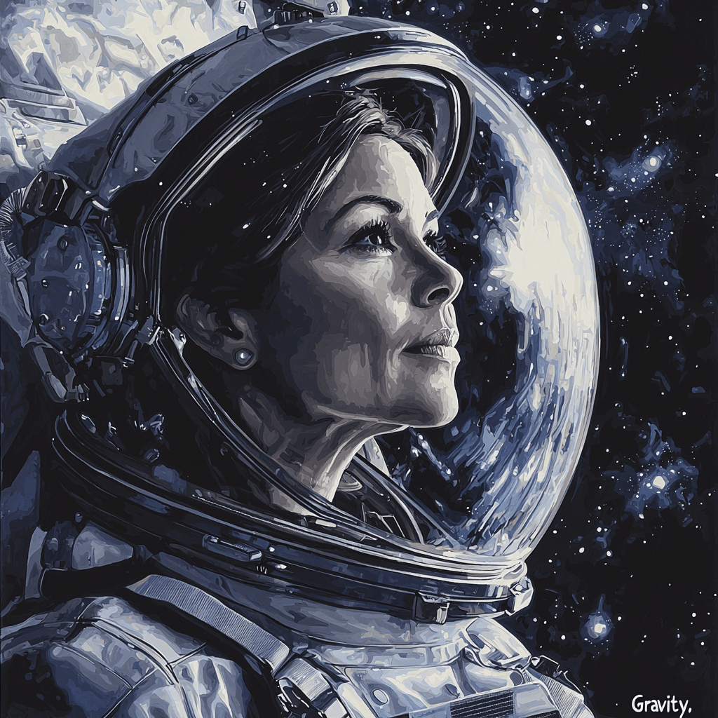 Sandra Bullock: Gravity-Defying Grace Paint By Color