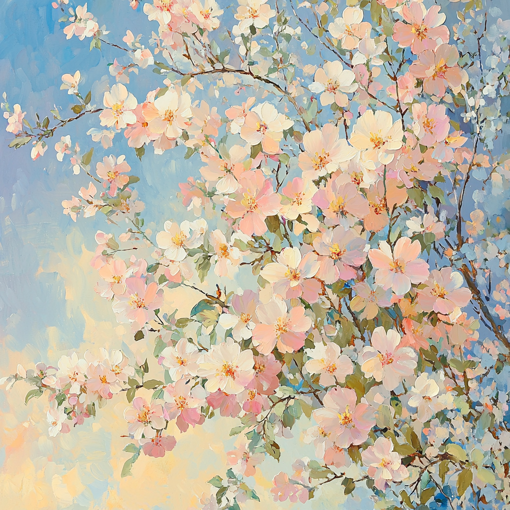 Edgar Degas Inspired Elegance Of Blossoms Paint By Number