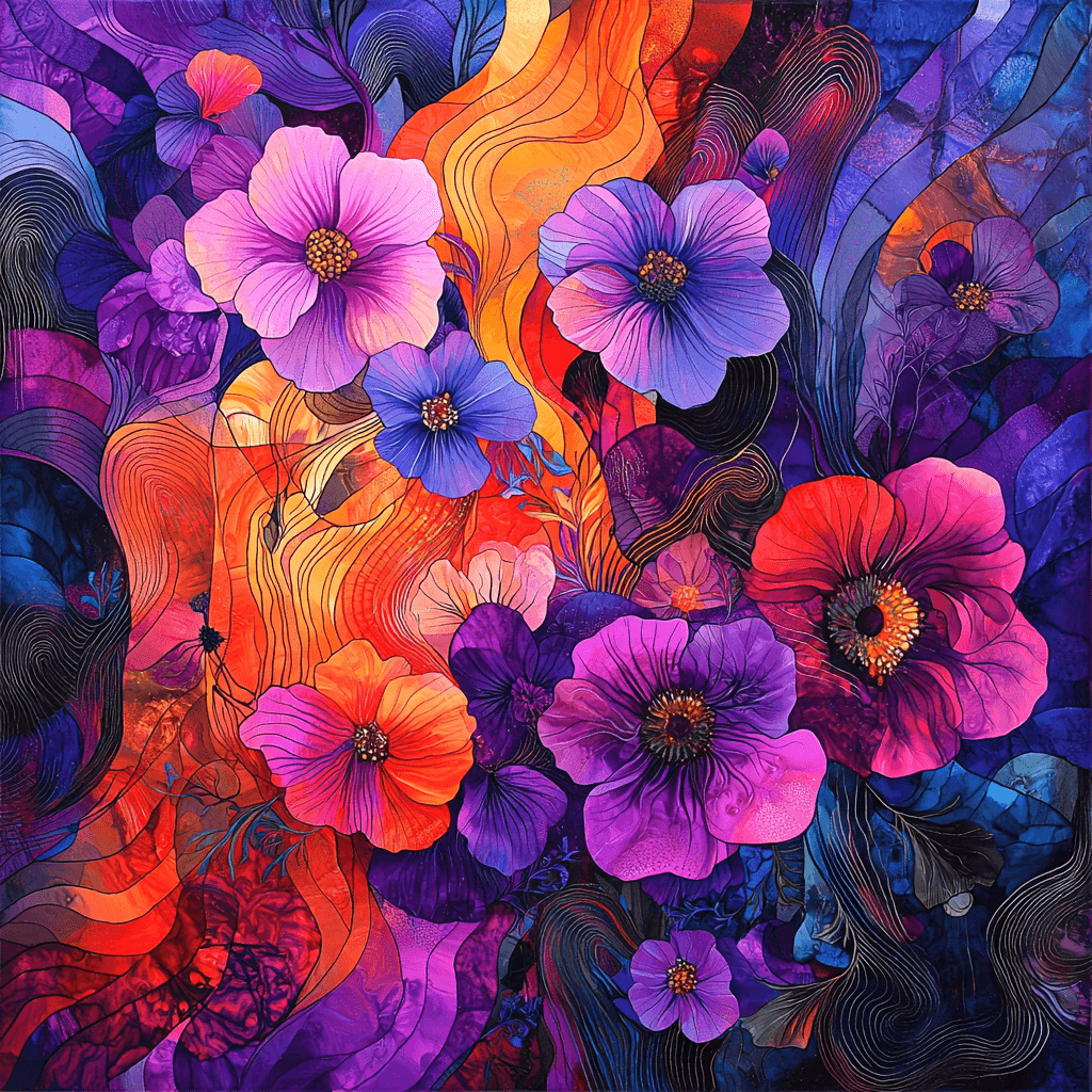 Frida Kahlo Inspired Flora Of The Soul Painting Number Kit