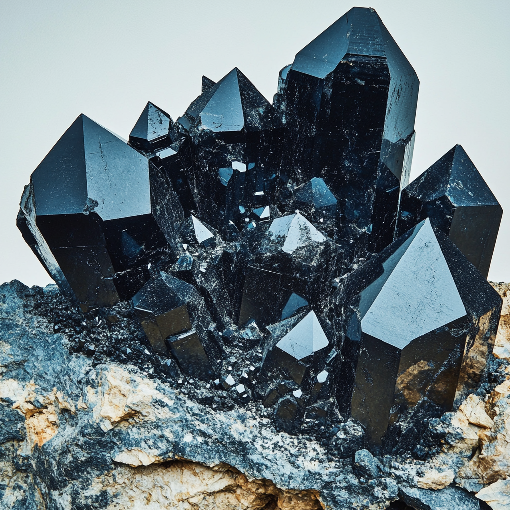 Michelangelo Inspired Obsidian Blossoms DIY paint by numbers