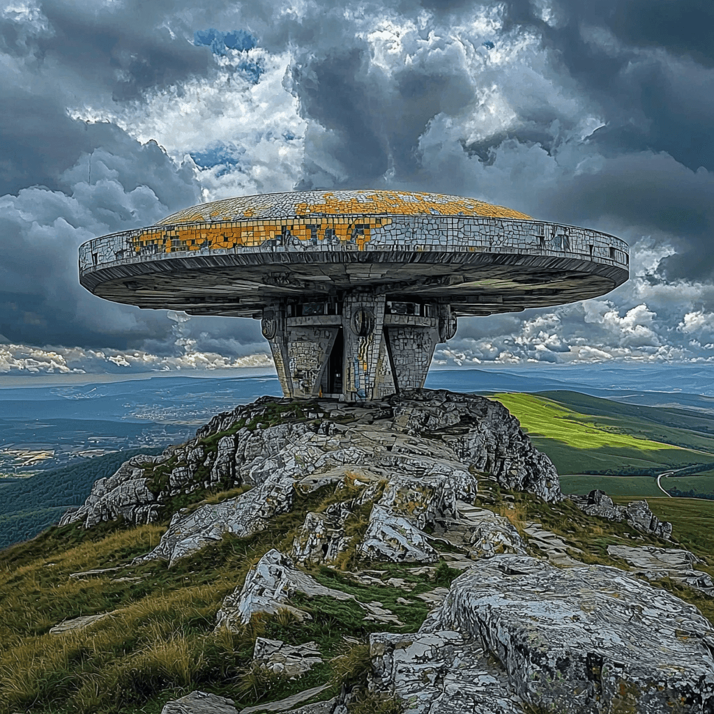 Buzludzha Monument Paint By Number