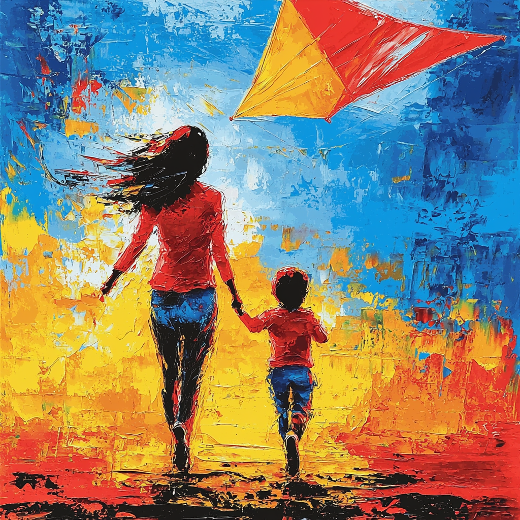 Together We Soar Painting Number Kit