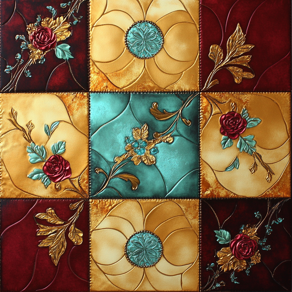 Gustav Klimt Inspired Mosaic Of Memory Painting by numbers kit