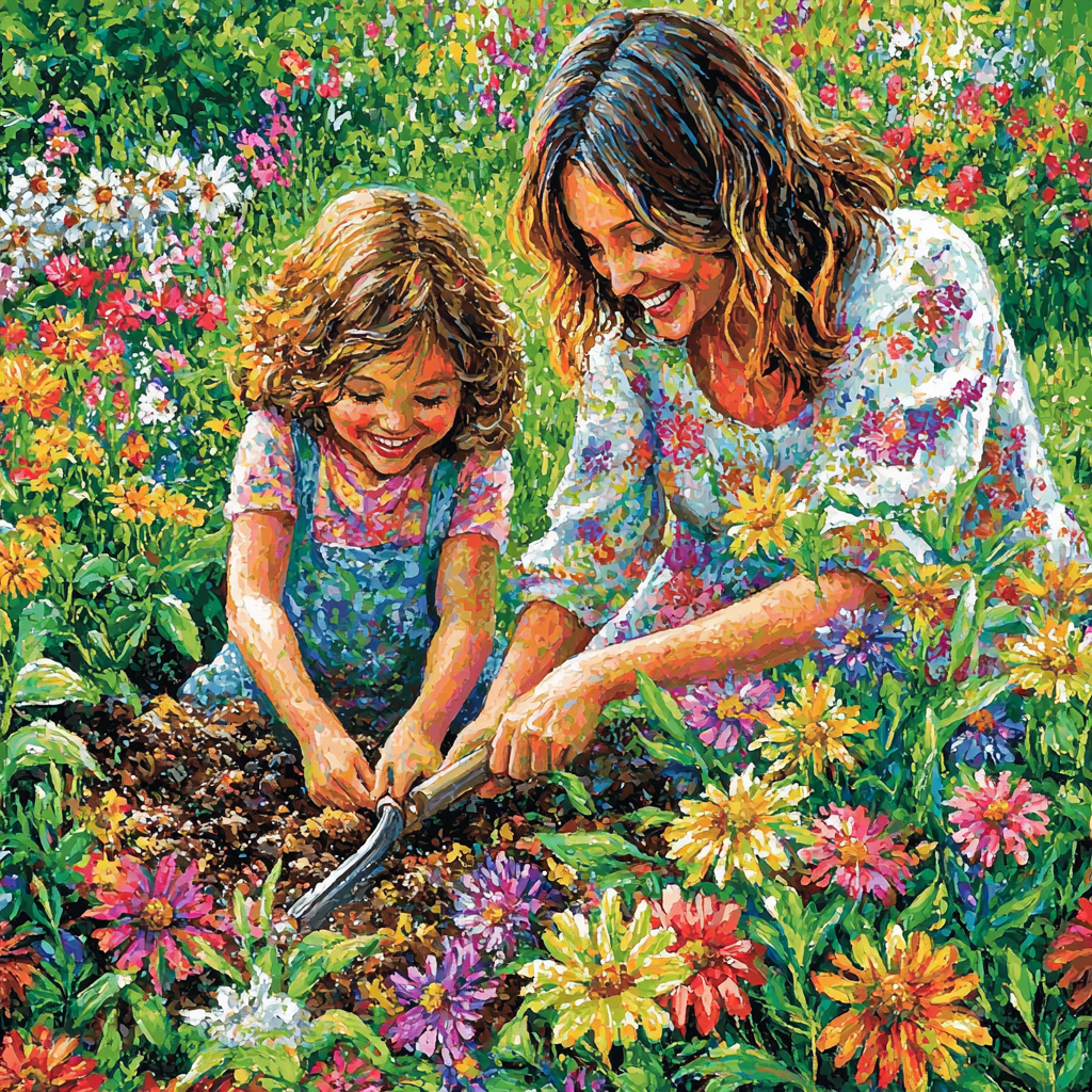 Nature's Love Paint By Numbers Art