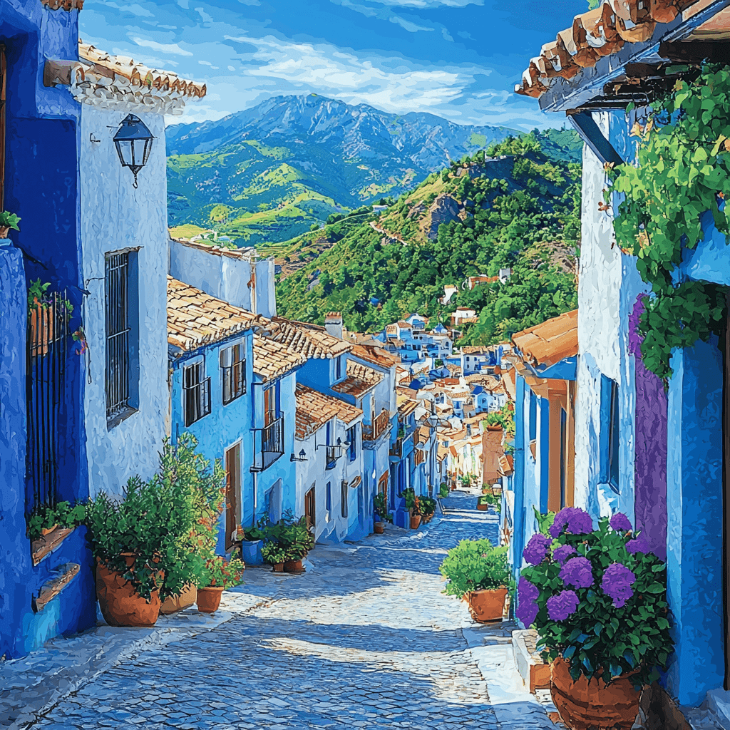 Chefchaouen - Morocco Paint By Number