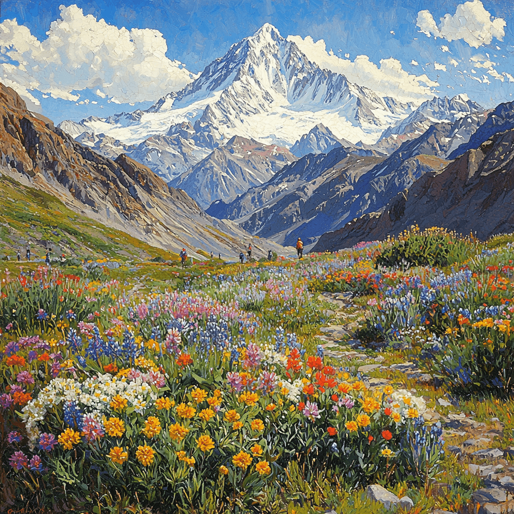 Mount Aconcagua DIY Paint By Numbers