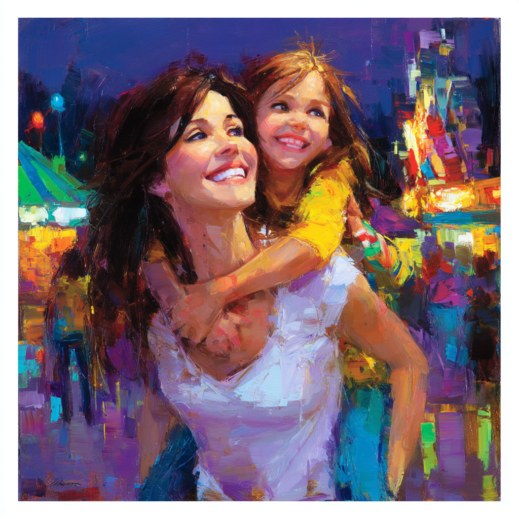 Evening At The Fair Paint By Numbers