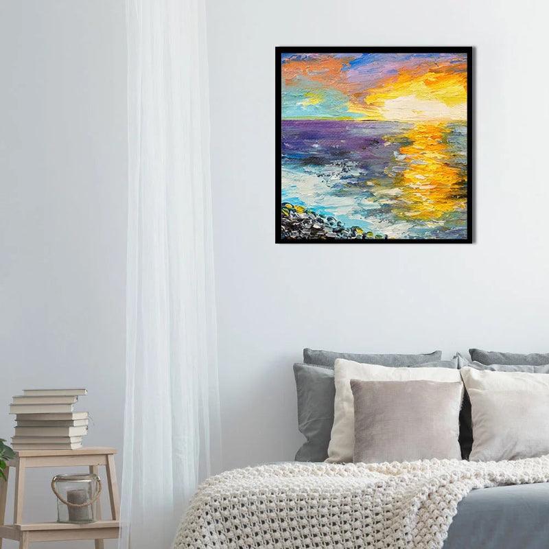 Seaside Sunset Paint By Numbers Acrylic Painting Kit – Artistry Rack