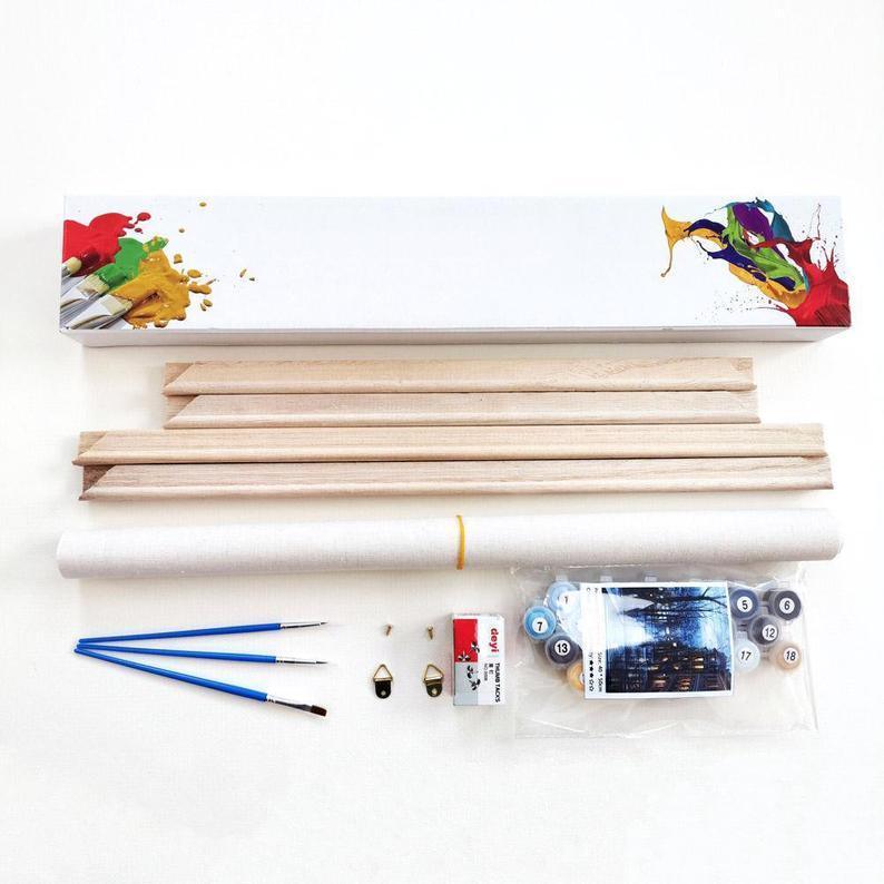 Ballet Butterfly Paint By Number Painting Set