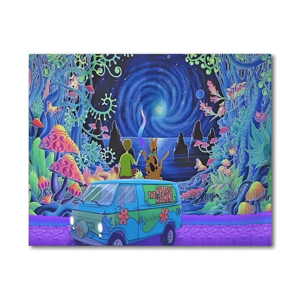 Mystical Voyage Paint By Number Canvas Kit