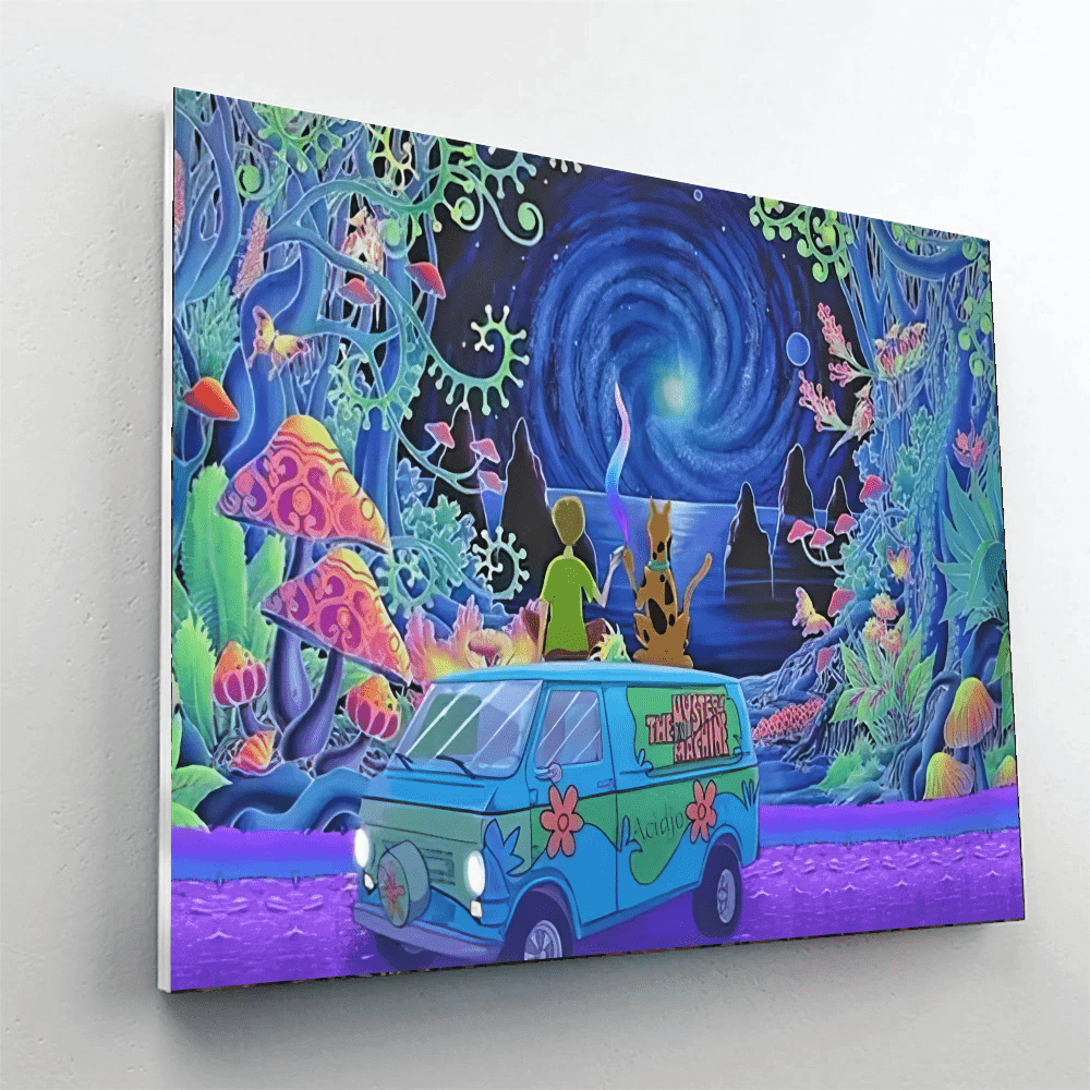 Mystical Voyage Paint By Number Canvas Kit