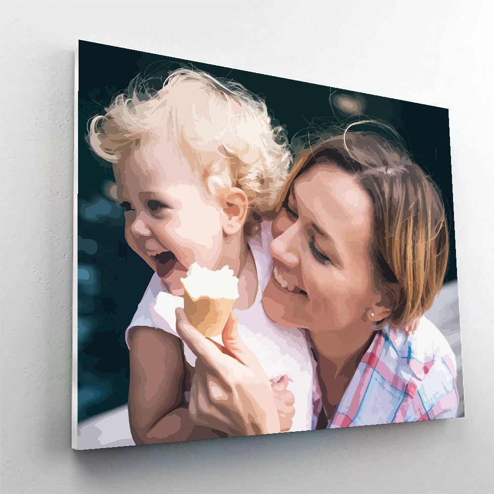 Custom Paint By Numbers Mothers Day