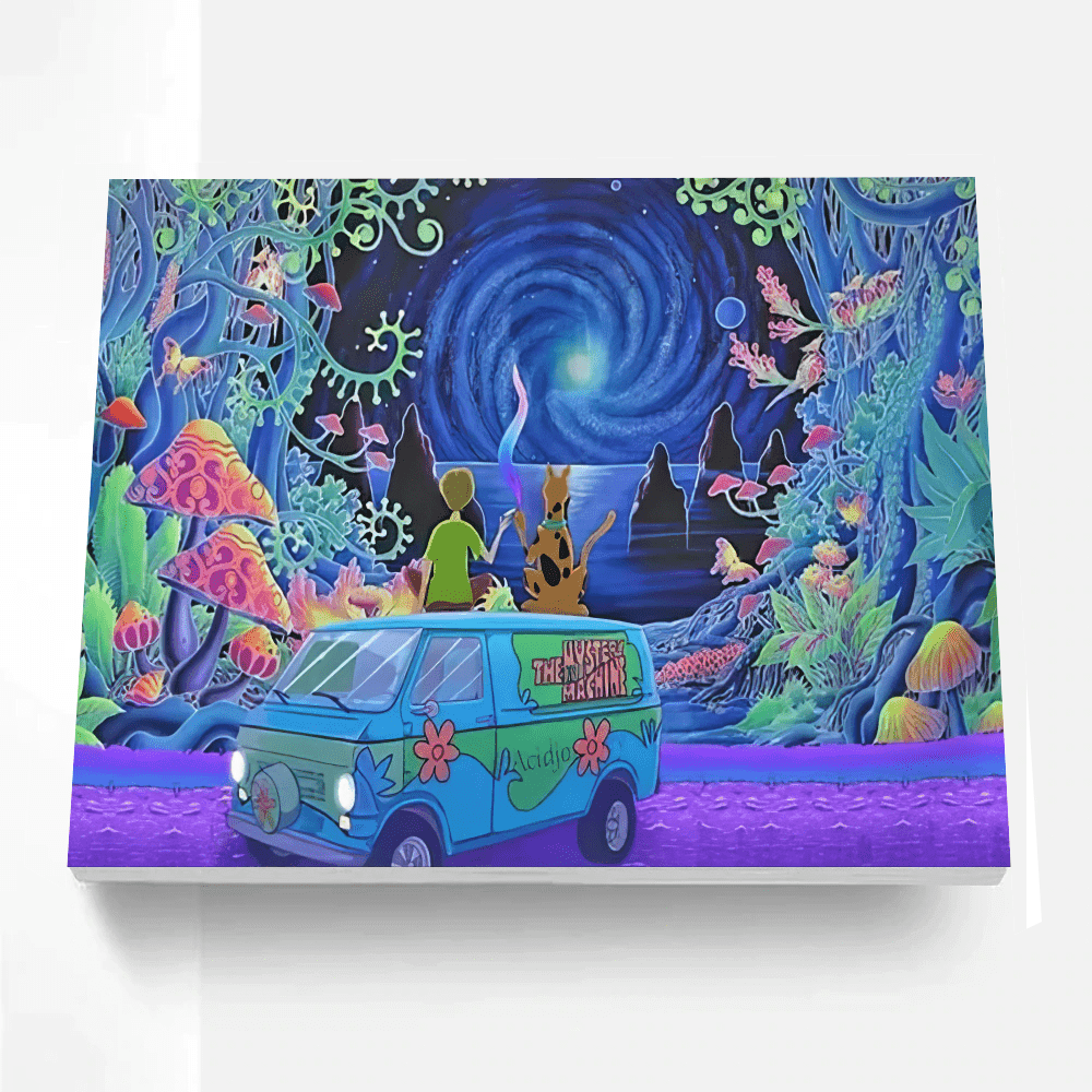 Mystical Voyage Paint By Number Canvas Kit