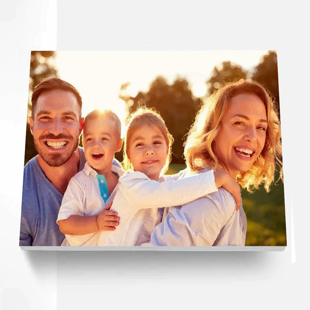 Mothers Day Personalized Paint by Numbers