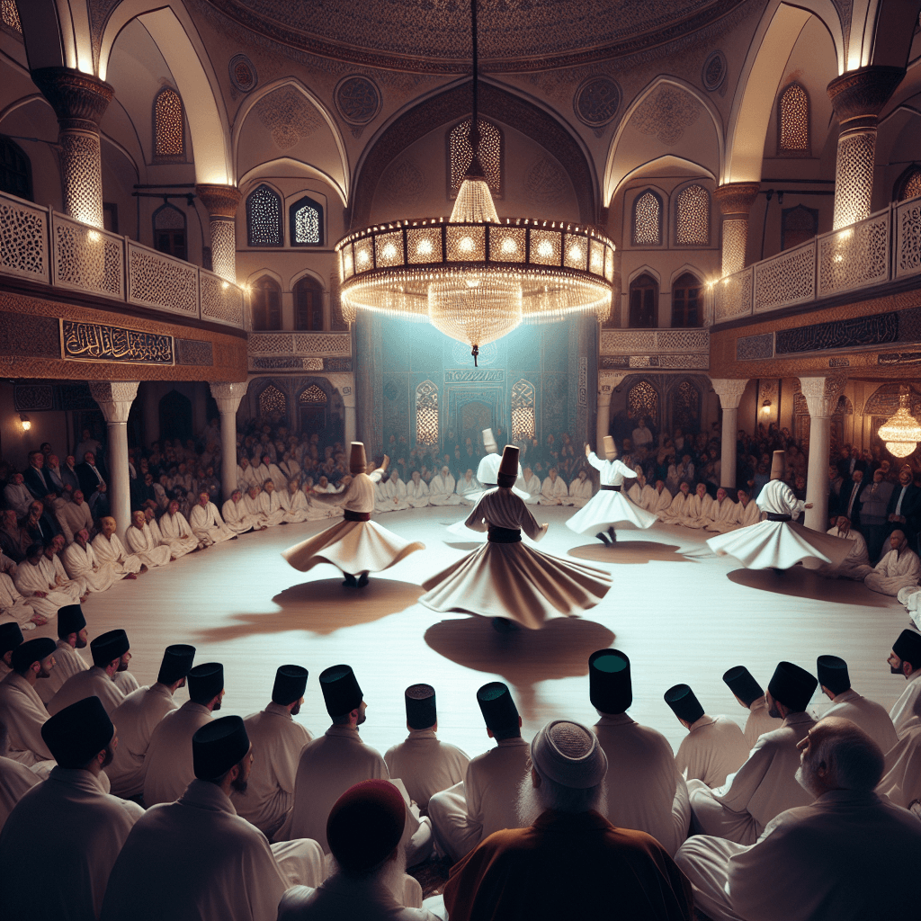 Whirling Dervishes Festival - Turkey Paint By Numbers