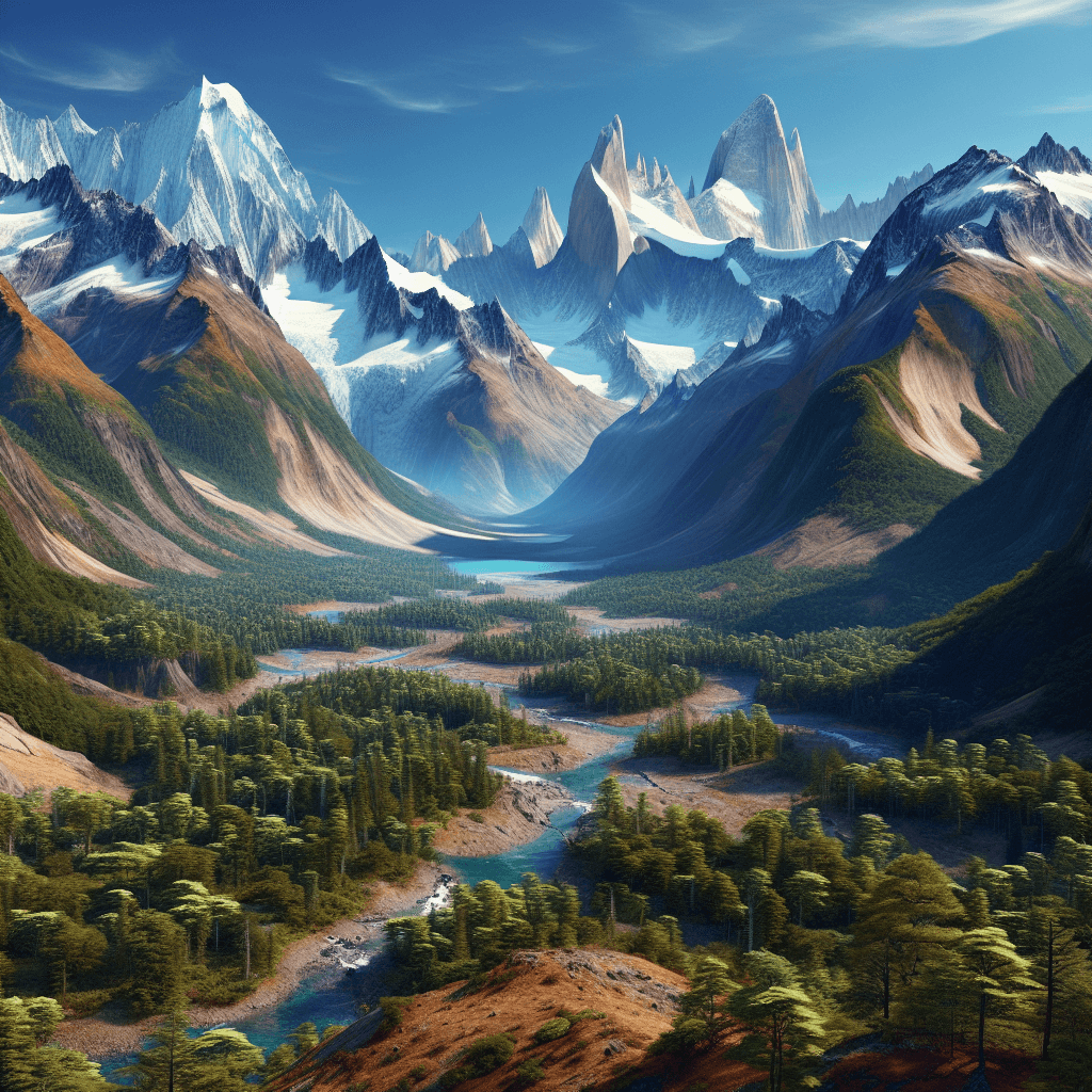 Calm Mountain Retreat Paint By Color