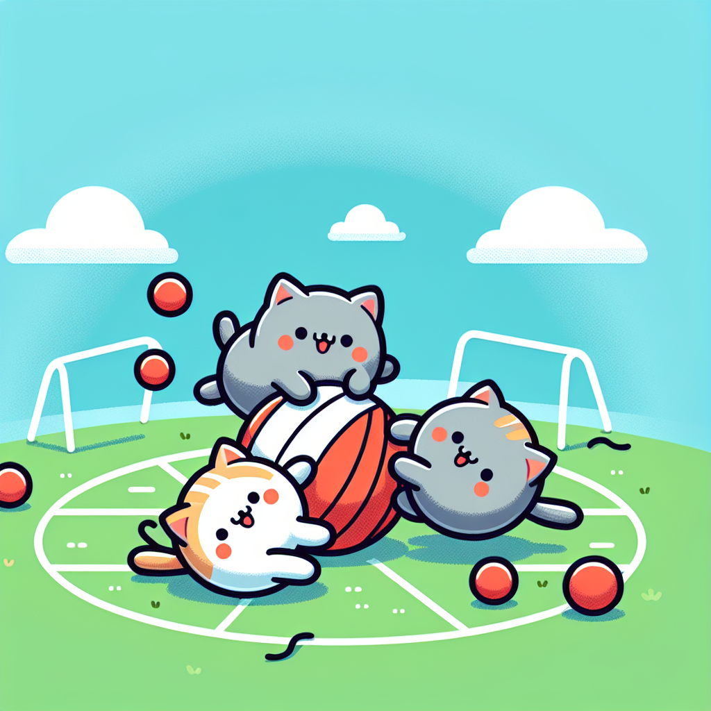 Playful Kitten Playground DIY Paint By Numbers