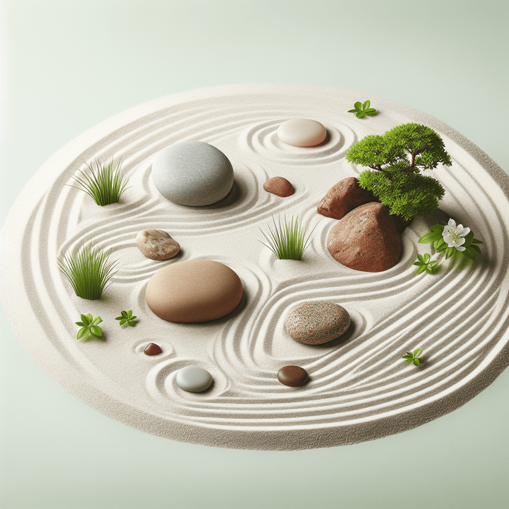 Relaxing Zen Garden Paint By Color