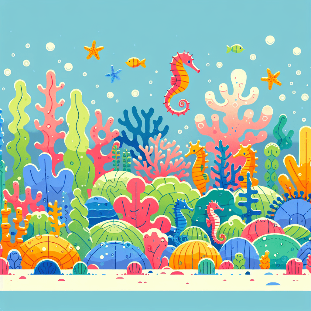 Underwater Garden Of Wonder Paint By Numbers