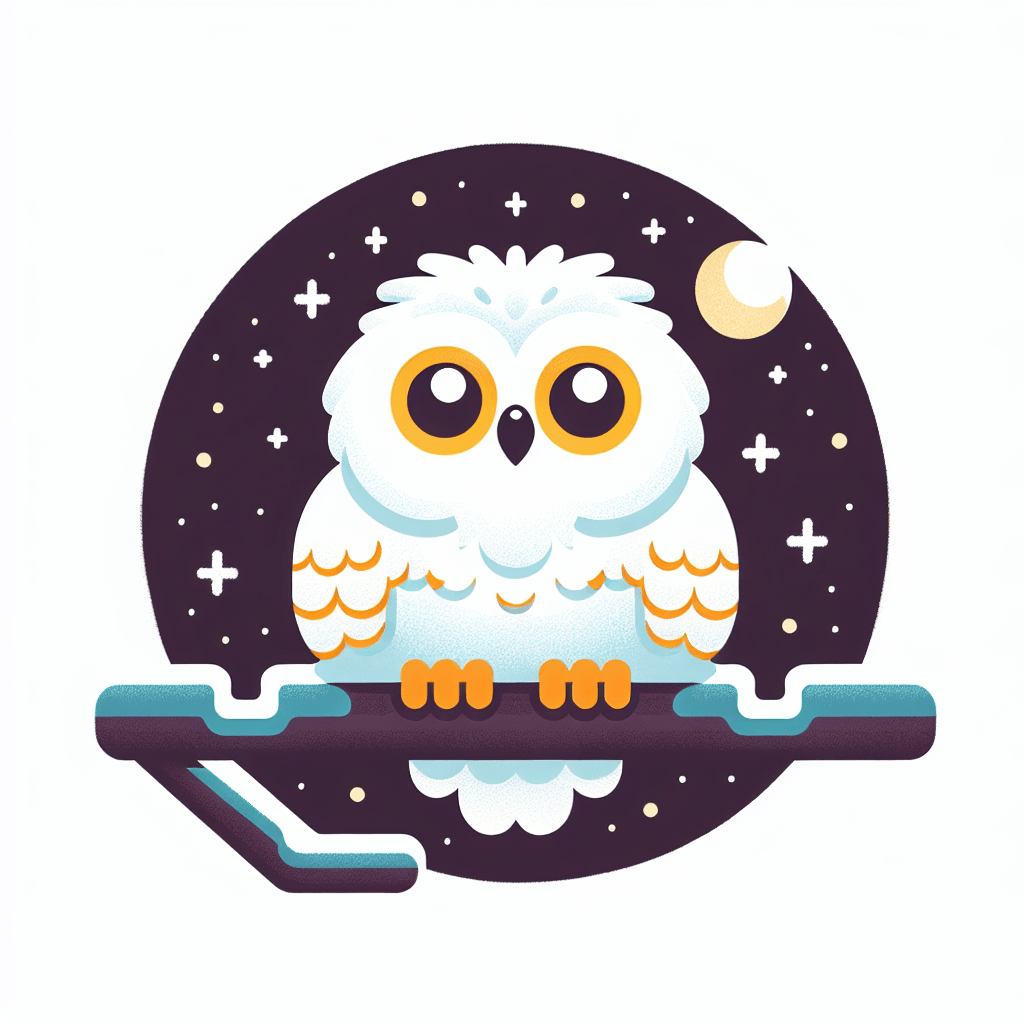 Sunny Snowy Owl Numbered Painting Kits