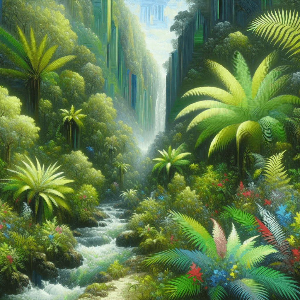 Rainforest Retreat Paint By Numbers