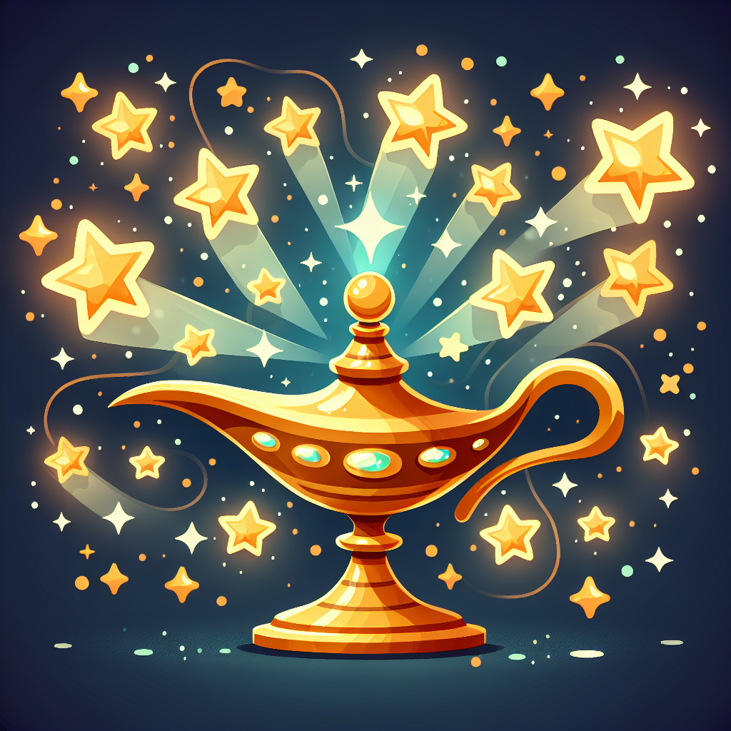 Secret Of The Magic Lamp Paint By Numbers