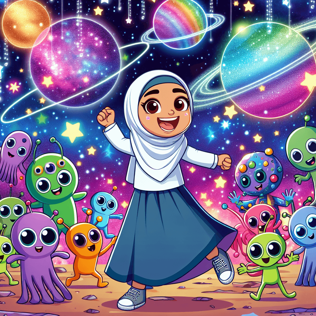 Cosmic Star Party Paint By Number