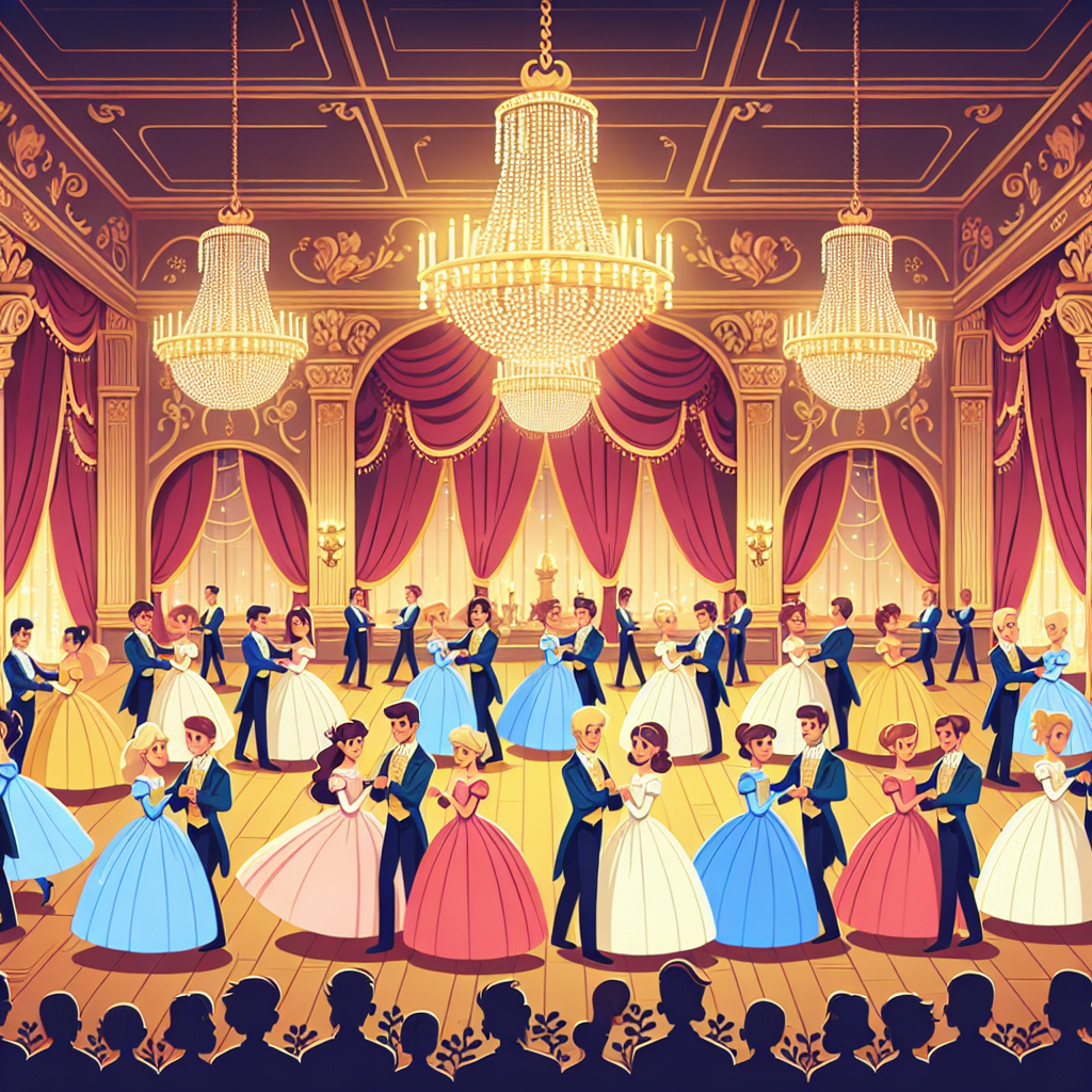 Princess Dreamland Ball Painting Number Kit