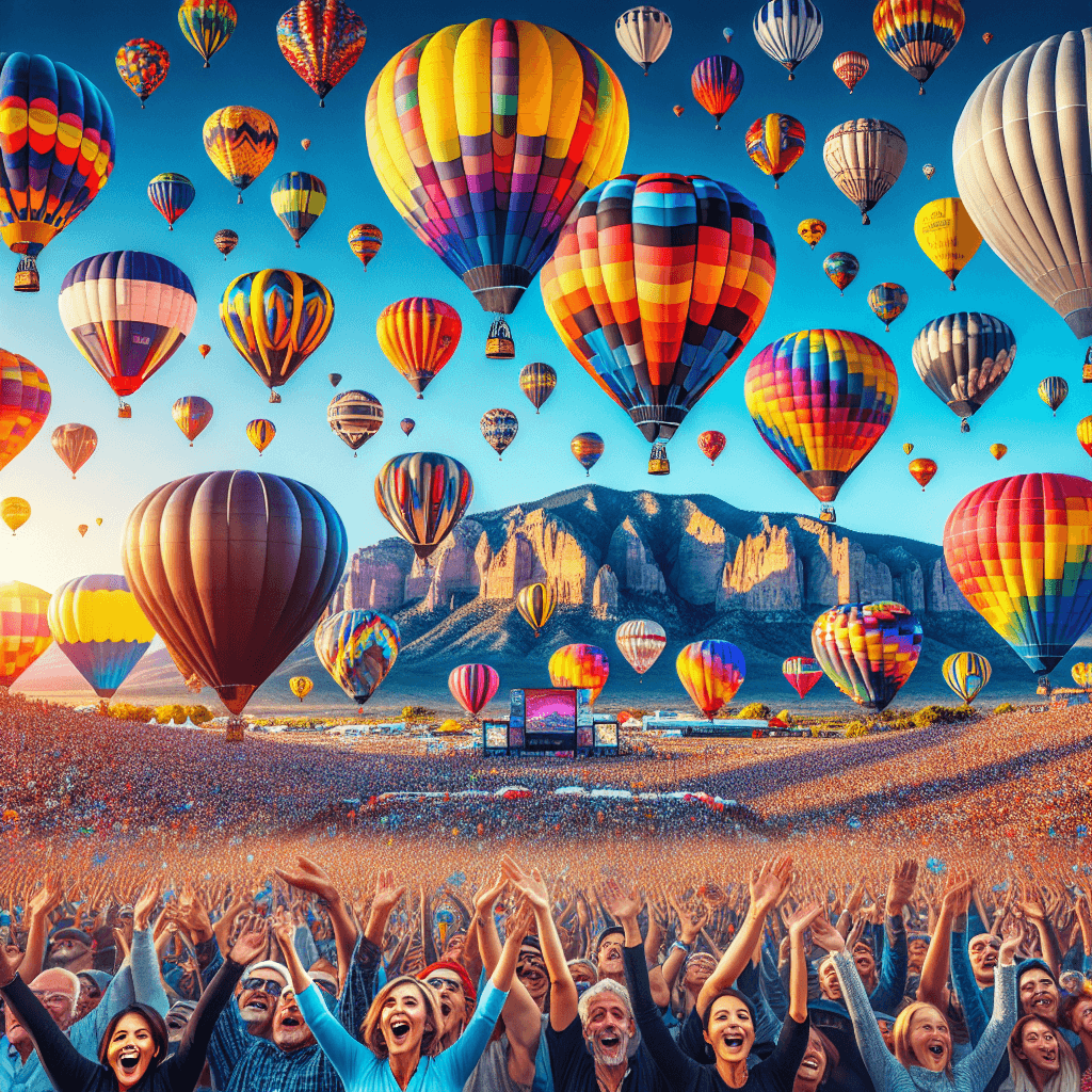 The International Balloon Fiesta - Albuquerque, New Mexico, USA Paint By Color