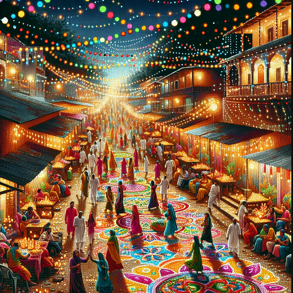 Diwali Festival - Trinidad And Tobago Paint By Color