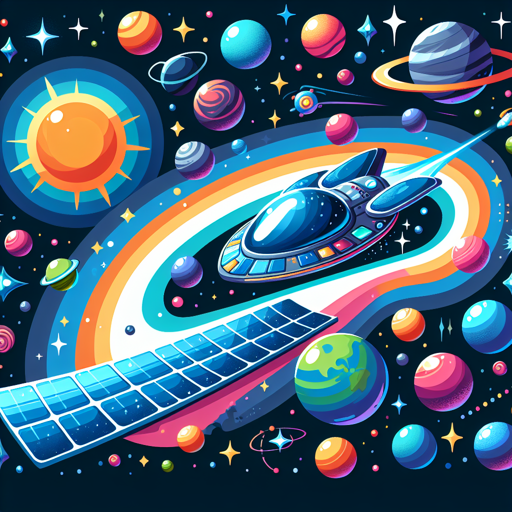 Journey Of The Solar Sailor Paint By Numbers