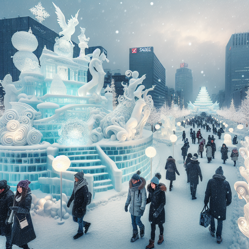 Snow & Ice Festival - Sapporo Paint By Numbers