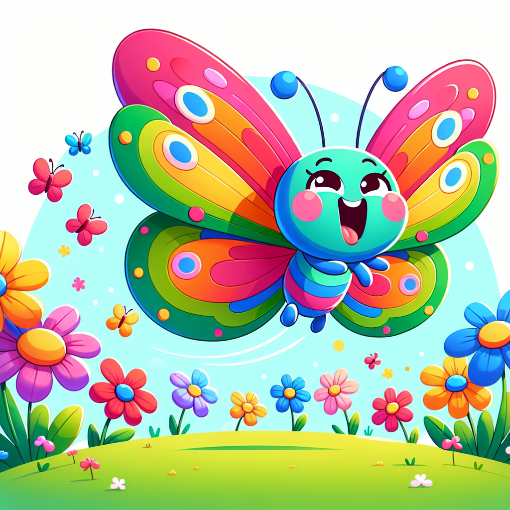 Vibrant Butterfly Painting Number Kit