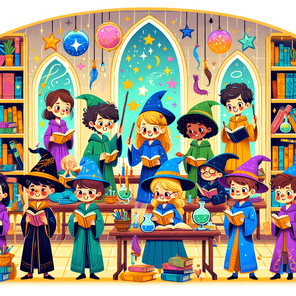 Wondrous Wizardry School Numbered Painting Kits