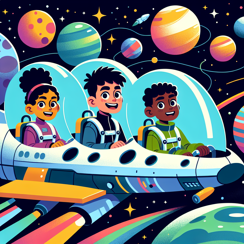 Space Pioneers Adventure Paint By Color